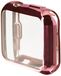 Beschermhoes Shot Case Beschermhoes van siliconen voor iWatch serie 5, 42 mm, roze