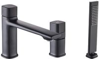 Laveo Tores Serie - Badkraan - Driegats - Zwart - Staand