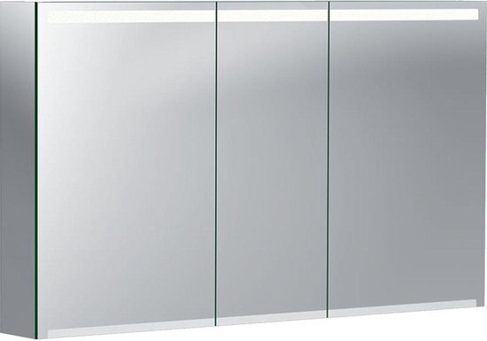 Geberit Spiegelkast Option Spiegelkast LED-verlichting 3 Deuren 1200x700x150mm