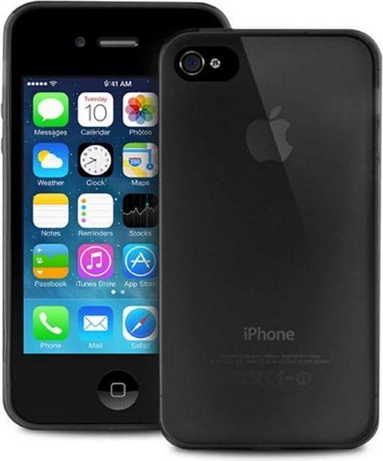 Puro Ultra Slim "0.3" Cover iPhone 5/5s/SE Zwart