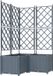 vidaXL Plantenbak Lichtgrijs 80 x 80 x 143 cm