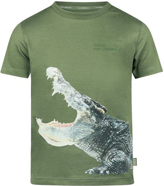 Koko Noko Jongens T-shirt - Olive
