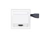 Vivolink WI221184 Wandcontactdoos HDMI Wit