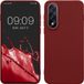 kwmobile telefoonhoesje geschikt voor OnePlus Nord 5 - Back Cover - Wijnrood