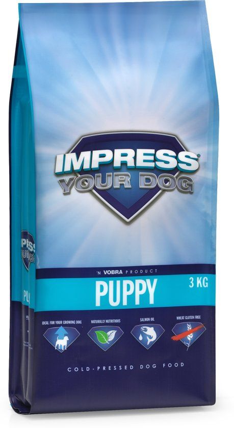 Impress Your Dog geperste brok Puppy 3 kg