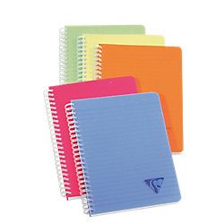 Clairefontaine Linicolor Spiraalschrift Assorti Gelinieerd A5 90 g/m