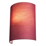 SLV FENDA abat-jour textile rouge