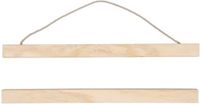 Artemio Posterhangers met magneetsluiting - Hout - 44x1,8cm - Set van 2