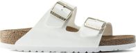Birkenstock Arizona Slippers - Wit Patent - Narrow Fit - Maat 36 - Dames