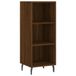 vidaXL Dressoir Bruin Eikenhout 34,5x32,5x90 cm