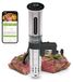 Appareil sous-vide, 1100 W, avec WiFi, contrôle par application, régulation de température 40–90 °C, étanche IPX7, avec indicateur LED