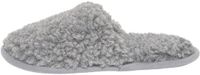 Gottstein Dames en Heren pantoffels Curly Wool grijs