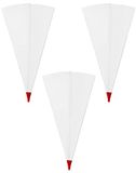 QWORK ® Tile Grout Metselwerk Mortelzak, 3 stuks 13" bij 24" Heavy Duty Tip, scheurbestendige vinylleidingen, cementverzegelingszak