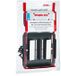 Blanco Kentekenplaathouders 'Simple-Fix' Zwart - 4 Clips voor 2 kentekenplaten