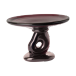 Ferm Living Plateau centre de table en verre Damo Ø21 cm Raisin Noir