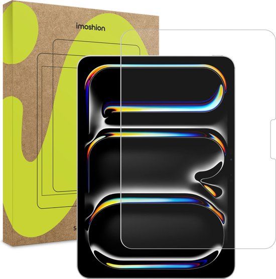 iMoshion Screenprotector voor Apple iPad Pro 11 (2024) - Gehard Glas - Transparant
