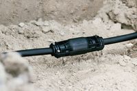 Hellermann Tyton 435-01656 kabel-connector Zwart