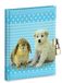 Mareli Geheim dagboek, 14,5 x 18,5 cm, met metalen slot en 2 sleutels