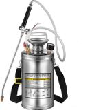 SnelShoppen Pulvérisateur de jardin en acier inoxydable avec pompe à main - 6 L