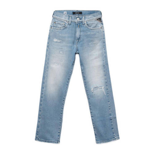REPLAY REPLAY slim fit jeans light blue denim