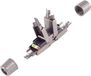 BKL Electronic 10121214 Connecteur LSA, sans outil, rapide, STP, Cat. CAT. 6A Noir Contenu : 1 pièce