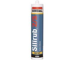 Soudal Silirub 2S - Transparant grijs - 300ml
