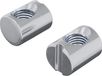 vidaXL - Barrelmoeren - 2 stuks - Zilver - M6 x 13 mm - Metaal