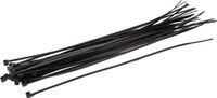 Talen Tools Kabelbinders Nylon Zwart 20 cm 25 stuks