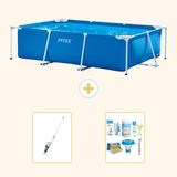 Intex Rechthoekig Frame Zwembad - 300 x 200 x 75 cm - Blauw