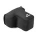 MegaGear Neopreen cameratas voor Fujifilm X-T50 (16-50 mm) - Stijlvolle beschermende hoes voor digitale fotografie, zwart, neopreen cameratas