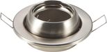 Aigostar Cadre d'encastrement Ø 100 mm | spot encastrable inclinable inox | trou de perçage Ø 90 mm