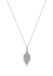 NAEMI Leo E-Commerce Ltd. NAEMI Halsketting zilver kristal 45 cm