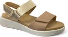 Ara - Dames - Beige - Plateau Sandalen - Maat 38