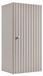 3xE living Armoire de salle de bain, mi-hauteur, couleur cachemire, 35 x 27 x 68 cm