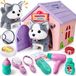 Chiot en peluche électronique niche pour chien