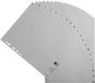 Exacompta 20x Tabbladen met bedrukte tabs in gerecycled PP - 20 tabs - A tot Z - A4 - Grijs