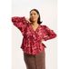 Anyday Plus Size top met print - roze