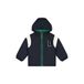 Babyface winterjas - donkerblauw/wit/groen