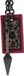 Naruto Kunai & Explosive Tag Unisex Sleutelhanger - meerkleurig - Standard