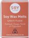 SoyLites Cire de soja fondue Gratitude Patchouli Orange Néroli (8 pièces)