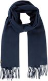 Camel Active Sjaal van zuivere wol - Maat menswear-OS - Marineblauw
