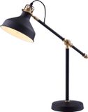 Teamson Home Mia Tafelamp - Zwart/Goud