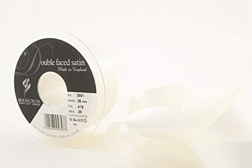 Berisfords dubbelzijdige tape wit 20 - 5024264047477