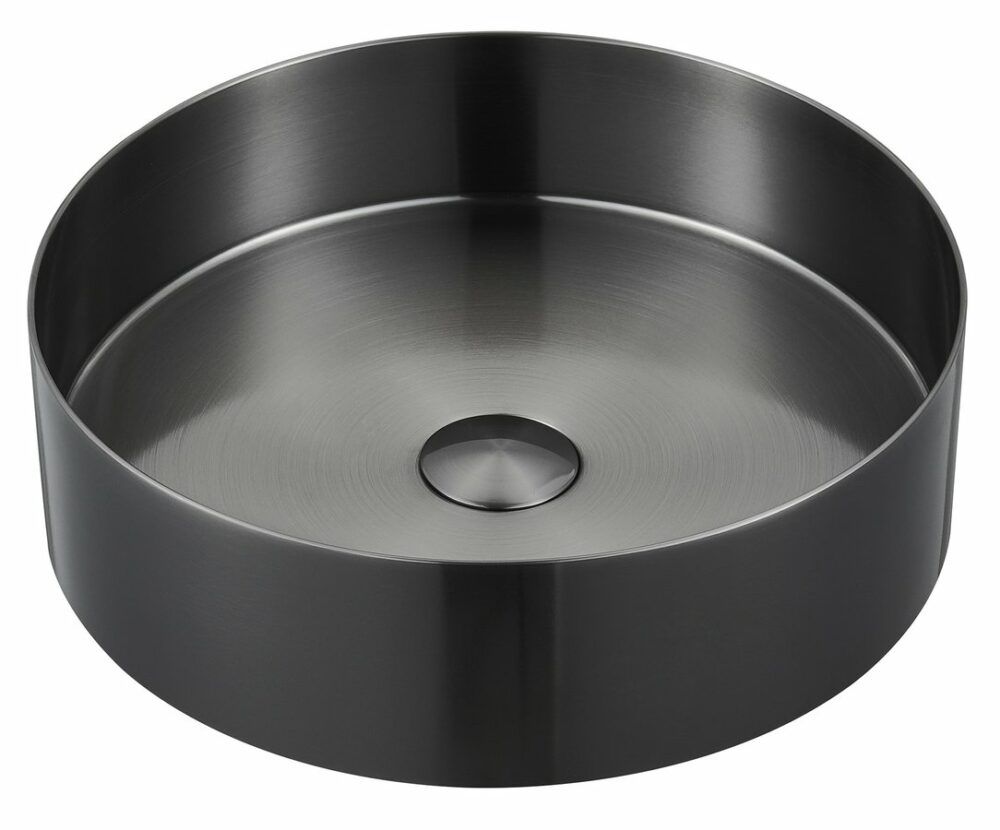 Sapho Aurum waskom 38 gunmetal - 38mm breed