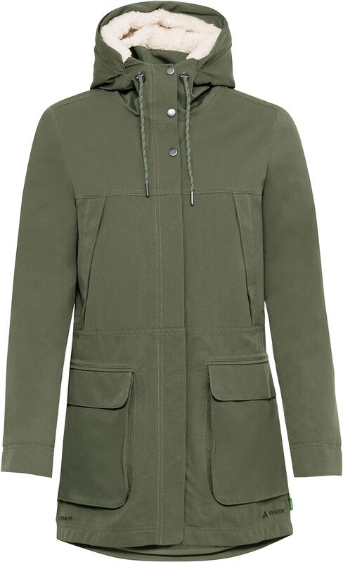 VAUDE Manukau II Parka - Dames - olijf