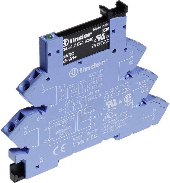 BioKat's Finder Halfgeleiderrelais 38.91.7.024.8240-1