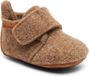 Bisgaard Baby Wool pantoffels voor baby's - Bruin - Maat 24EU