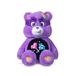 Basic Fun Care Bears 22cm Rock Thema Knuffel – Share Bear – Duurzaam Verzamelspeelgoed – Stoere Paarse Stijl – Voor Kinderen & Fans