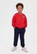 Minoti sweater jongens 2-pack met urban print - katoen - rood