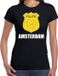 Bellatio Decorations Shoppartners Bv Politie embleem Amsterdam t-shirt zwart voor dames - politie - verkleedkleding / carnaval kostuum XL